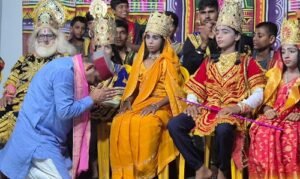 The life of Lord Shri Ram teaches sacrifice and dedication towards parents: Sujit Yadav.