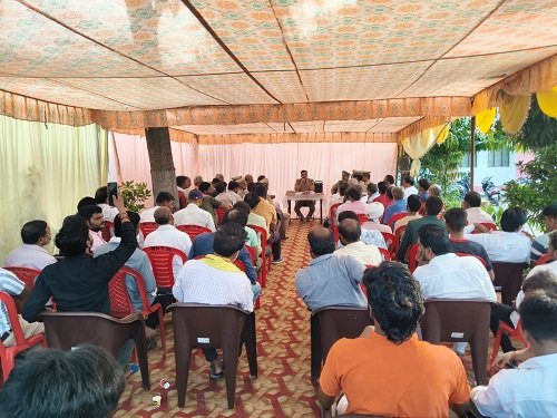 Lucknow: Peace committee meeting held in Chinhat on the instructions of DCP East in view of festivals