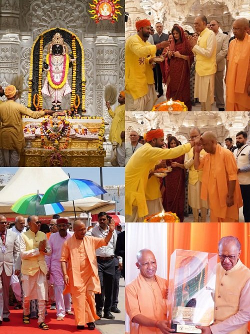 Ayodhya: Mauritius Prime Minister performed the Aarti of Lord Ram Lalla in Ram Mandir