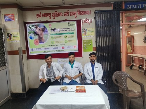 Lucknow: Rabies awareness camp organised at Dr Shyama Prasad Mukherjee Hospital, awareness week to continue for a week.