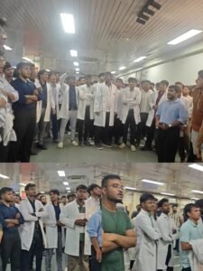 Lucknow Breaking: Resident doctors assault nursing staff at KGMU Trauma Centre, 9 doctors sued, doctors angry after suspension