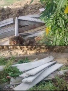 Lucknow: Land mafia's act in Gudamba, dug a pit using JCB