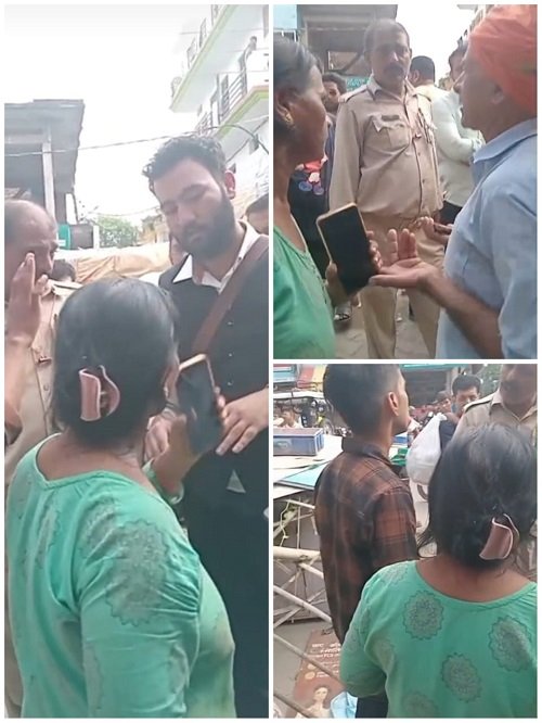 Upon the arrival of the outpost in-charge, the lawyer and the bully who had gone to vacate the shop fled.