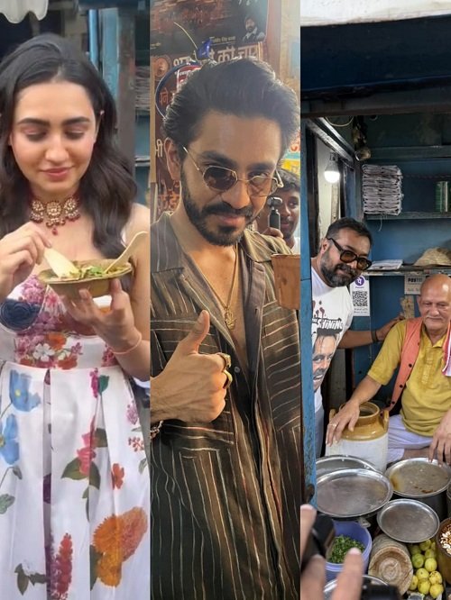 Anurag Kashyap, Aishwarya Thackeray and Vedika Pinto reached Lucknow's Pratibha Theater, promoted Nishanachi