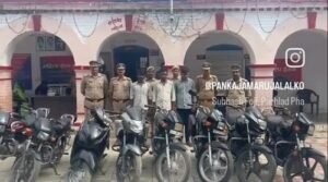 Lucknow: Kakori police arrested a gang of bike thieves.