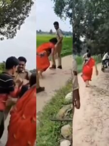Madhya Pradesh: Constable who went to serve notice demanded Rs 1000, woman chased him with slippers, video goes viral