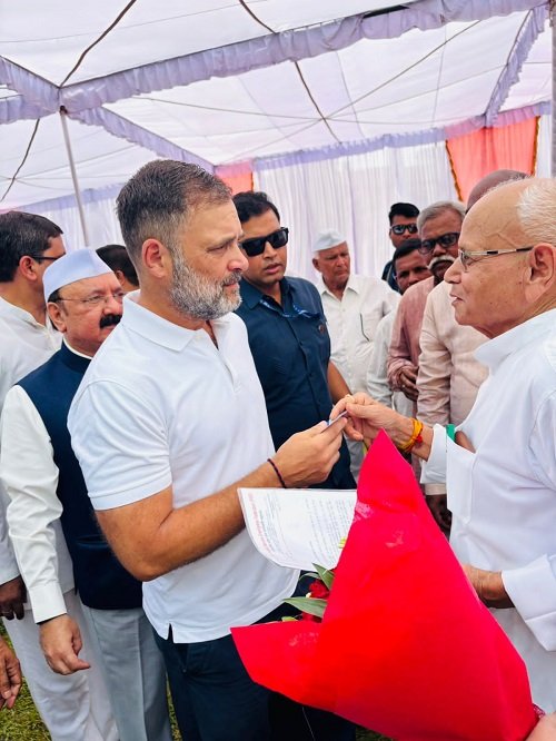 The IPSEF delegation met Rahul Gandhi and narrated their ordeal