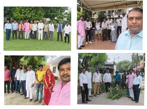 Lucknow: September 20, 2025 - Municipal Corporation employees' public awareness campaign, preparations for a mega rally on October 9th