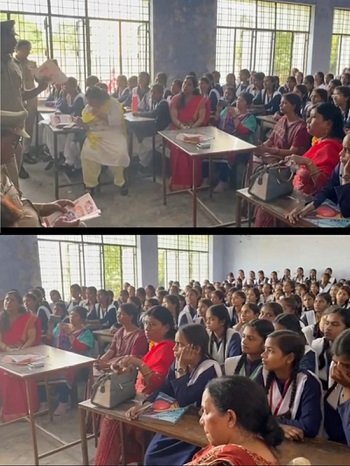 Lucknow: In Mission Shakti, Sarosha Bharosa girls got a lesson in empowerment.