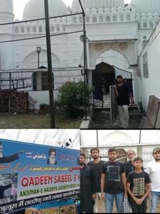 Today is the last day of Ayyame Aza, preparations for the procession in Ayodhya are in full swing