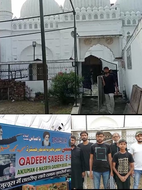 Today is the last day of Ayyame Aza, preparations for the procession in Ayodhya are in full swing