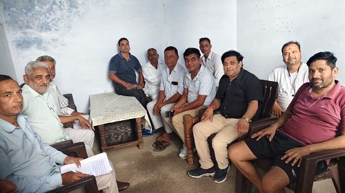 The villagers demanded that a necessary meeting be held before the construction work in the temple begins.