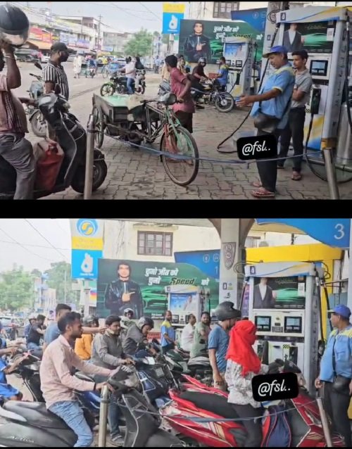 Uttar Pradesh: 'No helmet, no fuel' campaign started - Petrol will not be available without helmet