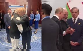 The effect of India's diplomatic power was seen in the SCO summit, Pak PM Shahbaz Sharif was seen alone