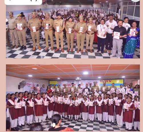 Mission Shakti 5.0 program at Central Academy School, Indira Nagar police station area