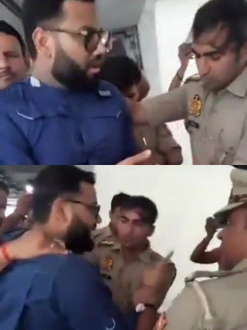 Lucknow: 20 kg banned meat recovered from suspicious Thar in Hazratganj, Mohammad Wasif arrested