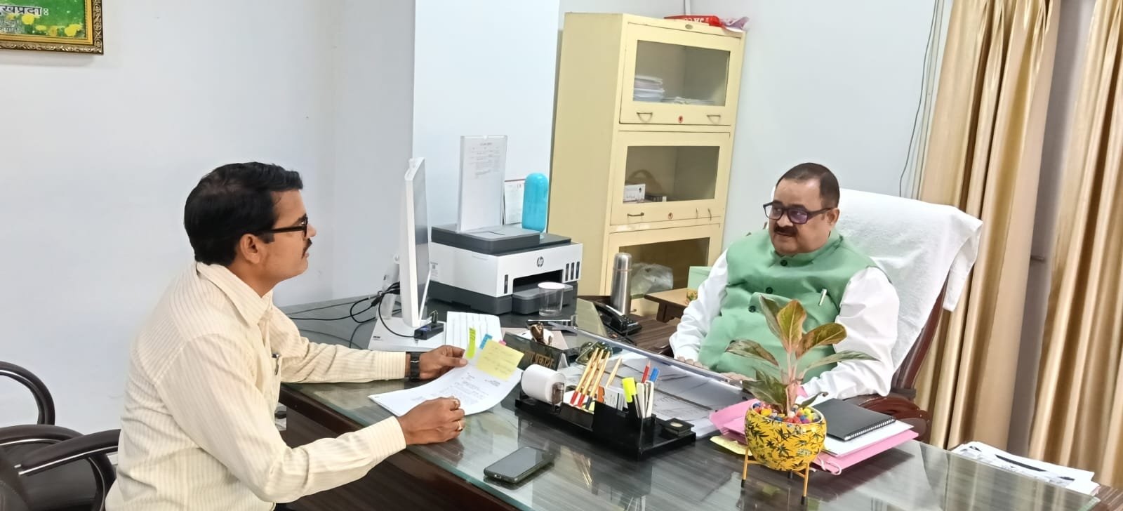 IAS Arun Kumar had a special conversation with Samachar Today 24 News' UP Head Gyanesh Verma on 'National Clean Air Program'