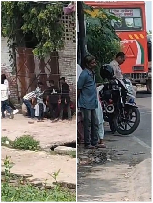 Lucknow: Gambling business is openly flourishing in the Madeyganj police station area.