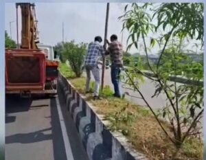 Lucknow: Quick action in public interest, RR Chief Manoj Prabhat takes cognizance of illegal internet cable