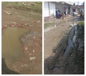 Unnao: Accident in Shiv Nagar, Municipal Corporation's negligence exposed