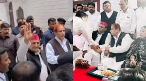 Rampur: Akhilesh Yadav at Azam Khan's residence, meeting between the two leaders in the news