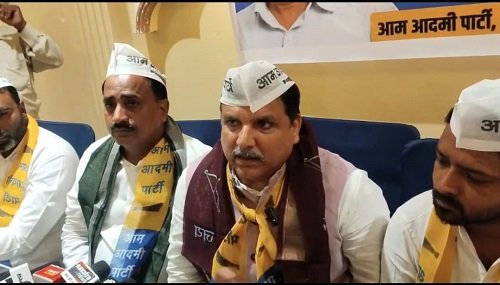 AAP MP Sanjay Singh reached Ayodhya, held a meeting on the preparations for the padayatra and attacked the government.