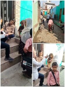 Shocking picture from Hasayan: BLO teacher makes student carry bag, negligence exposed in special revision drive!