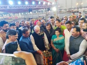 Hindustan Handicrafts Festival-2025 inaugurated with Ganga Aarti.