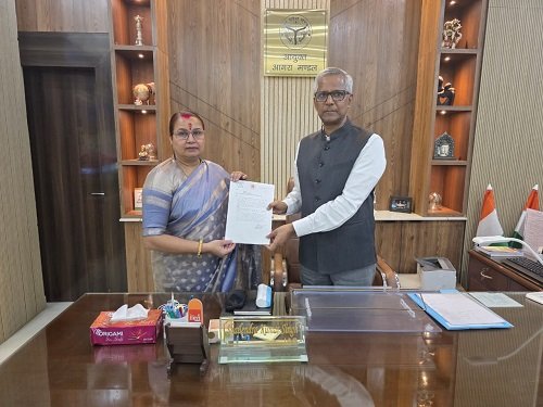 Hathras will receive the "Taj Mahal of Culture"! A grand auditorium will be built thanks to the strong efforts of Sadar MLA Anjula Singh Mahor!