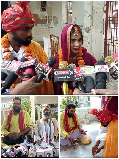 Innama became a Hindu by following Hindu customs and traditions, Mehak voluntarily adopted Sanatan Dharma.