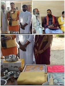 Hindu organizations intensify their protests over the laxity in removing illegal encroachments on the Raunahi-Babhaniyawan road.