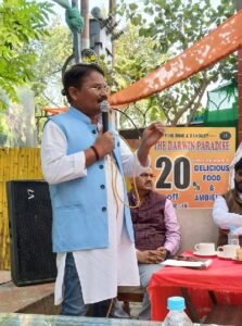 Lucknow: Salute to the martyrdom of warrior Uda Devi Pasi: Youth Lok Janshakti Party (Ram Vilas) celebrated Martyrdom Day with reverence.