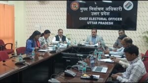 Uttar Pradesh: Chief Electoral Officer holds SIR review meeting, targets 100% counting forms distribution by November 15