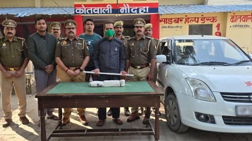 Sub-Inspector Ankit Yadav, posted in Mahoba, arrested; confesses to killing a woman with an iron rod during a dispute