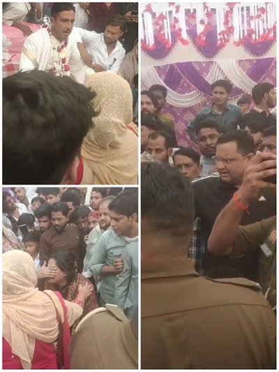 Amroha: High-voltage drama in the wedding procession, groom's girlfriend stops the wedding...(Wedding Season Special)