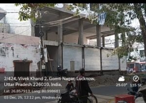 Zone 1 has become a hub for illegal constructions, with the construction work being carried out under the protection of JE Ram Chauhan!