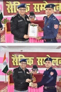 NDRF rescue personnel honored for their outstanding services