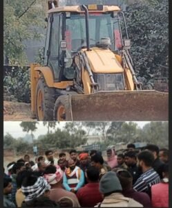 The police officer showed leniency towards the JCB owner and driver.