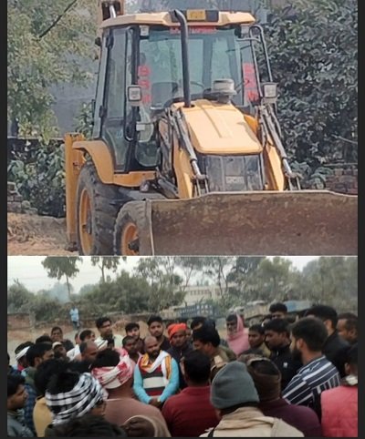 The police officer showed leniency towards the JCB owner and driver.