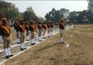 "Chahaniya and team-02 came first in the 77th PRD Foundation Day parade (Development Block-Sakaldiha) and team no. 02 came first in the tug-of-war competition."