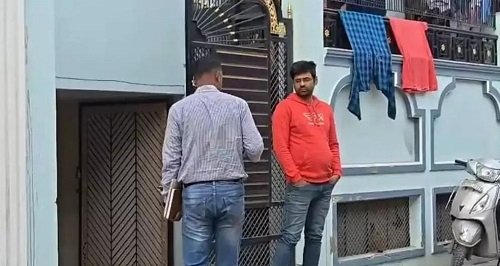 The ED cracked down on a cough syrup syndicate, pasting notices on two houses.