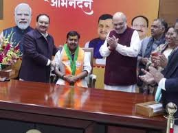 New Delhi: After becoming the national working president, Nitin Naveen arrived in Delhi, where a grand welcome is being prepared for him at the BJP headquarters.