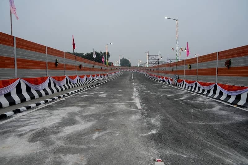Chief Minister Yogi Adityanath inaugurated a state-of-the-art railway overbridge built at a cost of ₹138 crore in Gorakhpur.