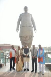 Minister A.K. Sharma inspected the newly constructed National Inspiration Site and instructed that the remaining work be completed soon.