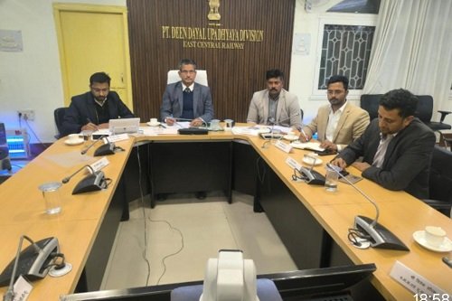 Divisional Railway Manager holds video conference regarding preparations for Magh Mela-2026 at Gaya Junction.