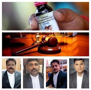 In the much-discussed cough syrup case, the wanted criminal surrendered in court and was sent to jail.