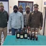 English liquor smuggler arrested in Lohta.
