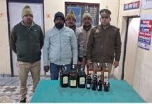 English liquor smuggler arrested in Lohta.