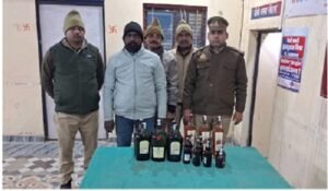 English liquor smuggler arrested in Lohta.