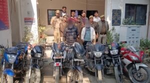 Two cunning thieves arrested, seven stolen motorcycles recovered.